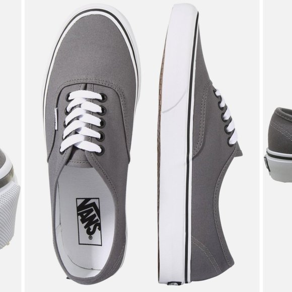 Women's Vans Authentic Sneaker Shoe, Size 8.5, runs large, Pewter/Blue Grey - Picture 8 of 9